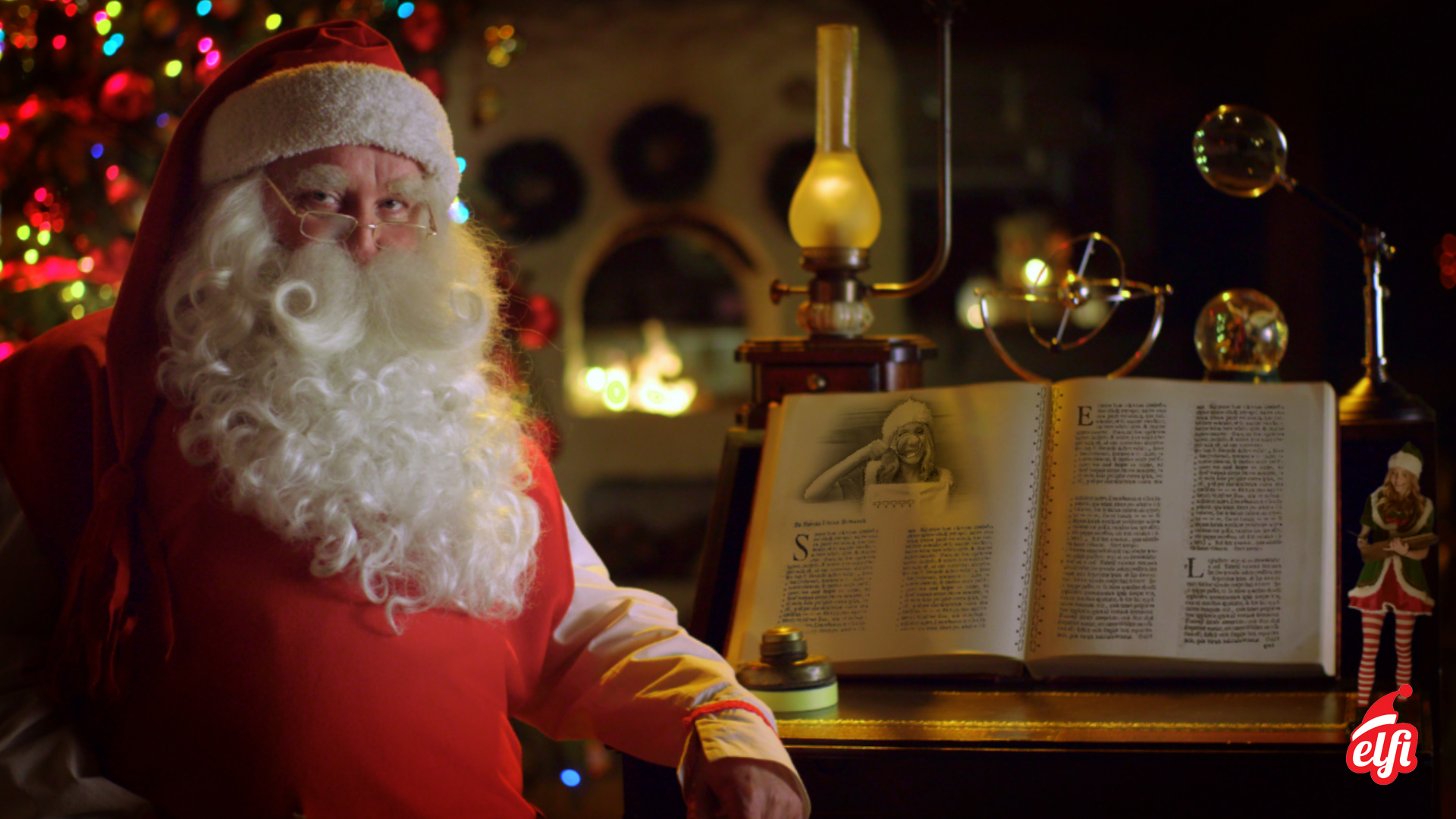 Ein Video vom Santa Claus. Ein tolles Weihnachtsgeschenk