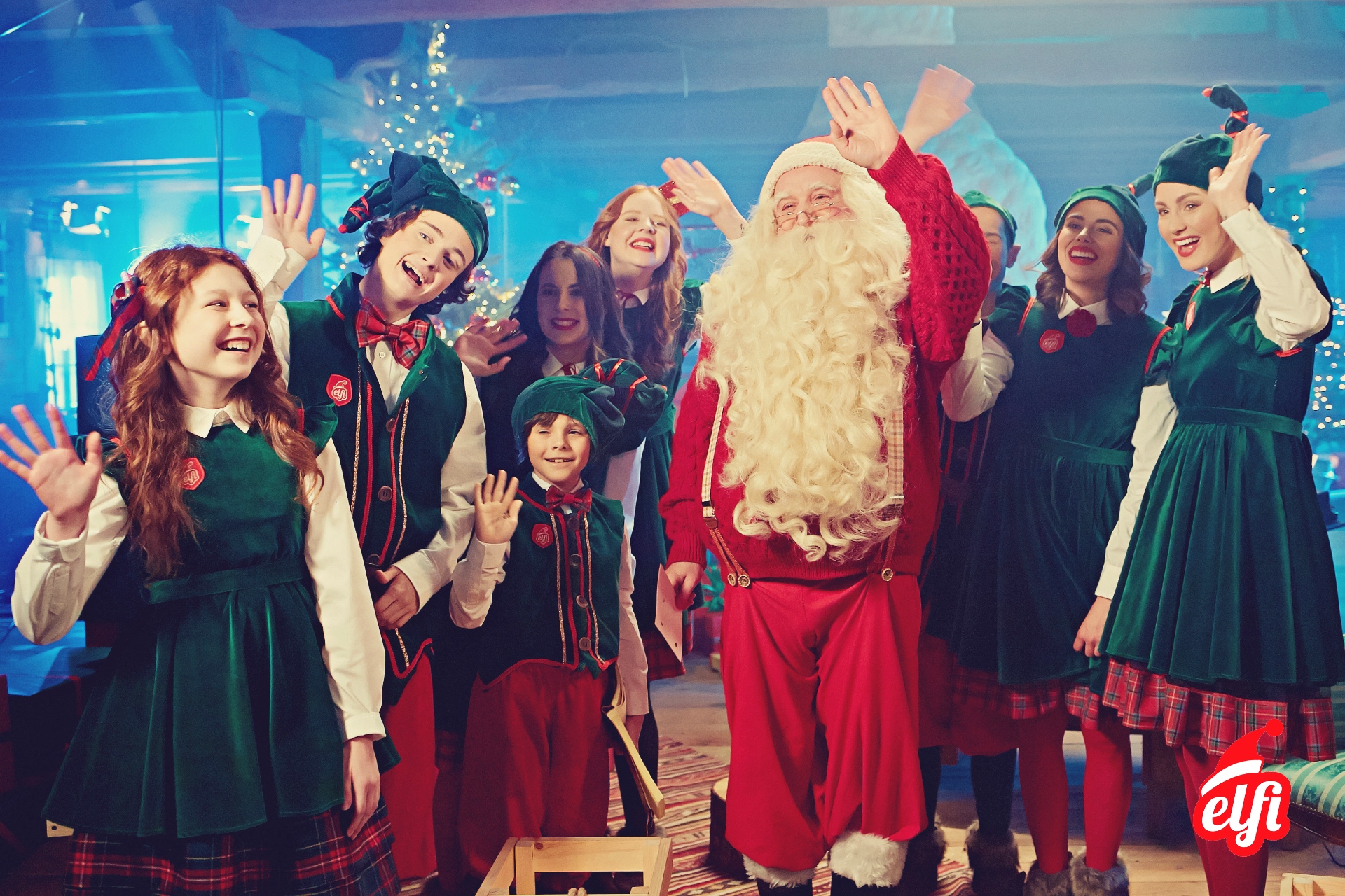 Der Weihnachtsmann ist im Urlaub